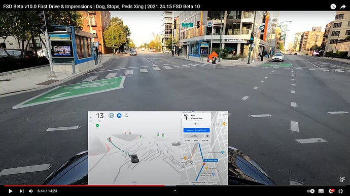 FSD Beta 10.0 Gegenverkehr