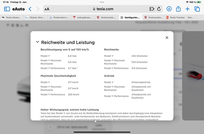 Konfigurieren Sie Ihr Model Y  Tesla 2
