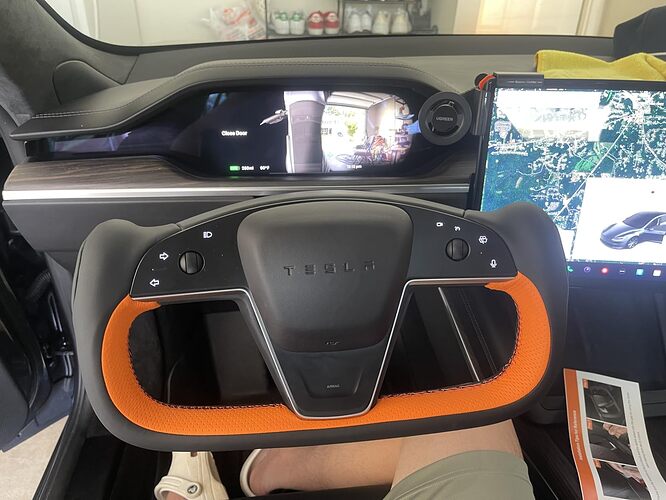 tesla model s steering wheel cover-2