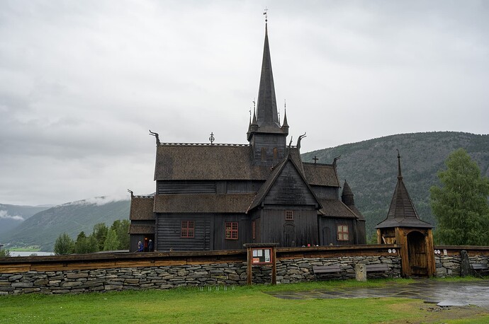 Stabkirche Lom