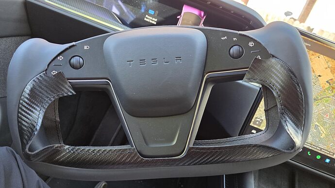 tesla steering wheel cover-1