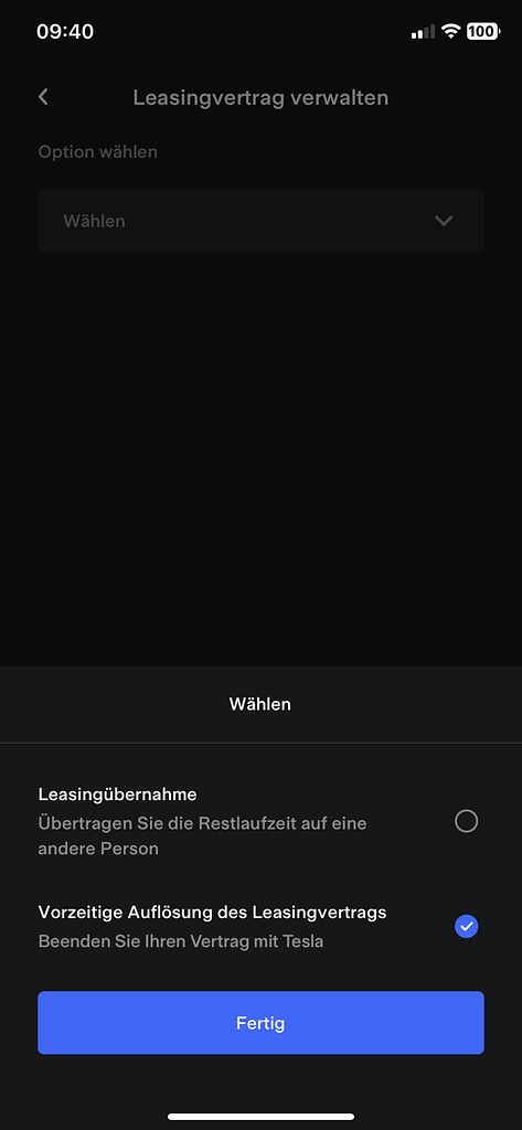 Tesla Leasing Vorzeitig Beenden