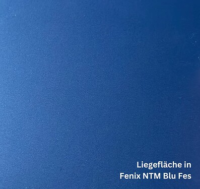 Liegefläche in Fenix NTM Blu Fes