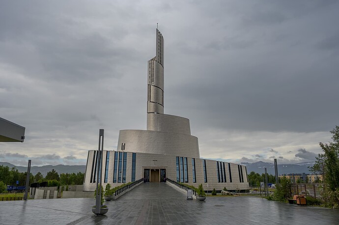 Nordlichtkathedrale in Alta