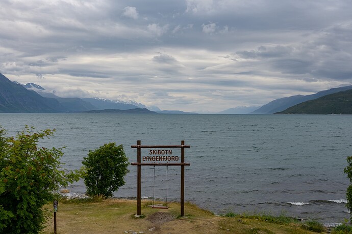 Lyngenfjord bei Skibotn