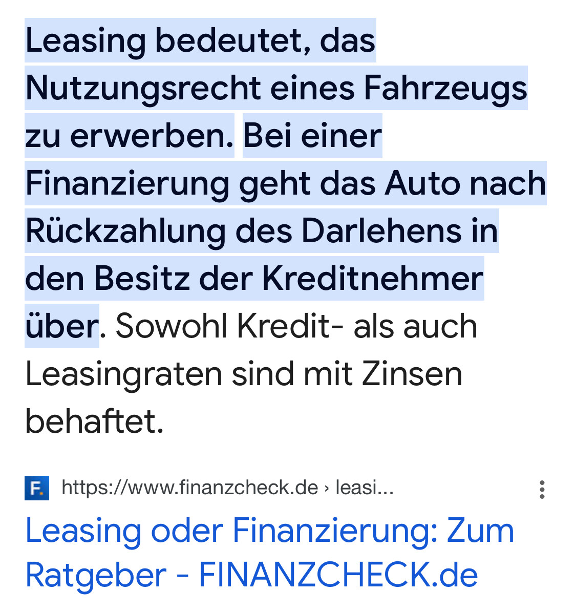 Leasing Verlängerung Teurer