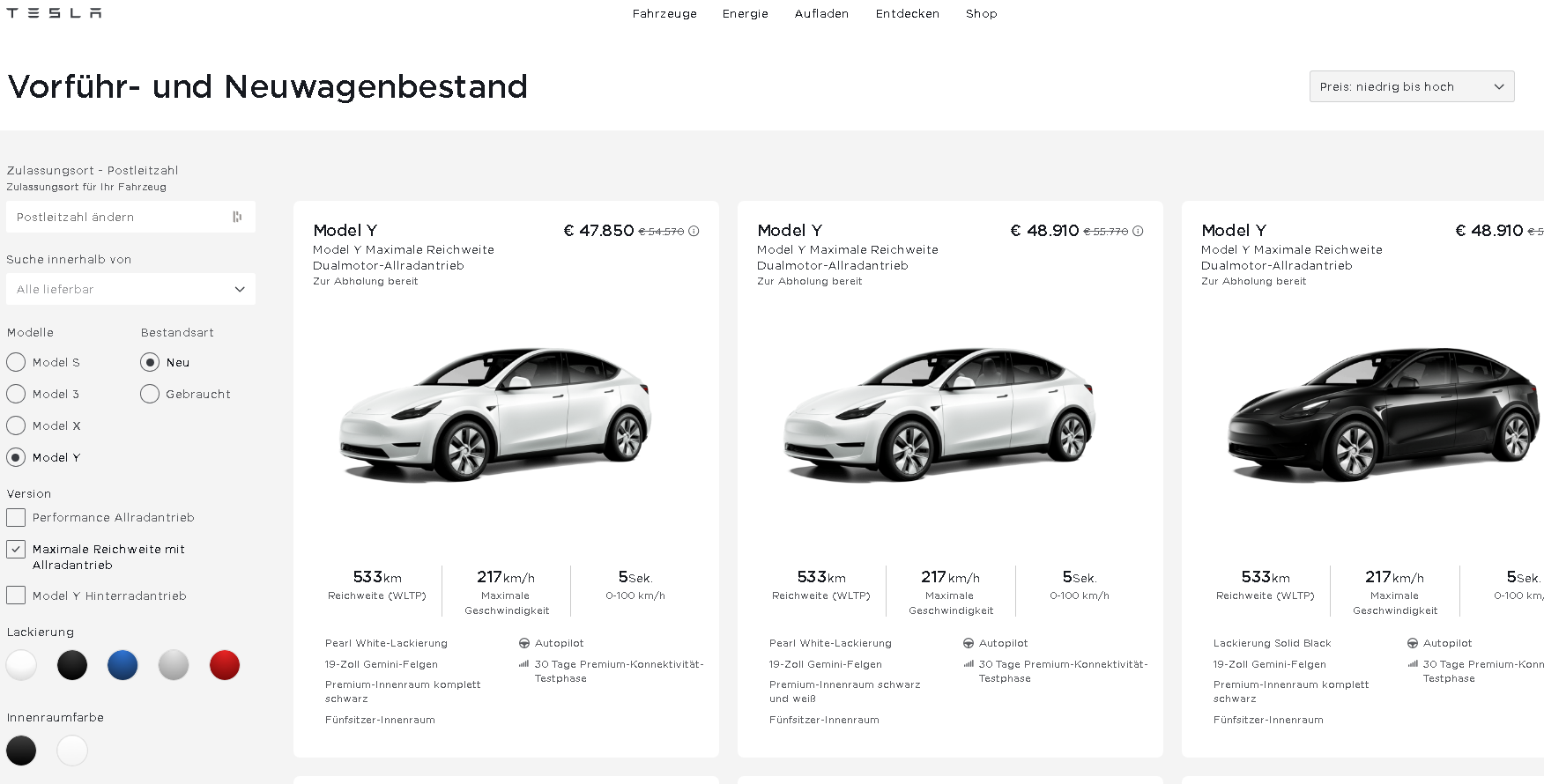 Tesla Umweltbonus 2023